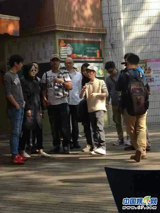 网友曝《小时代3》拍摄现场