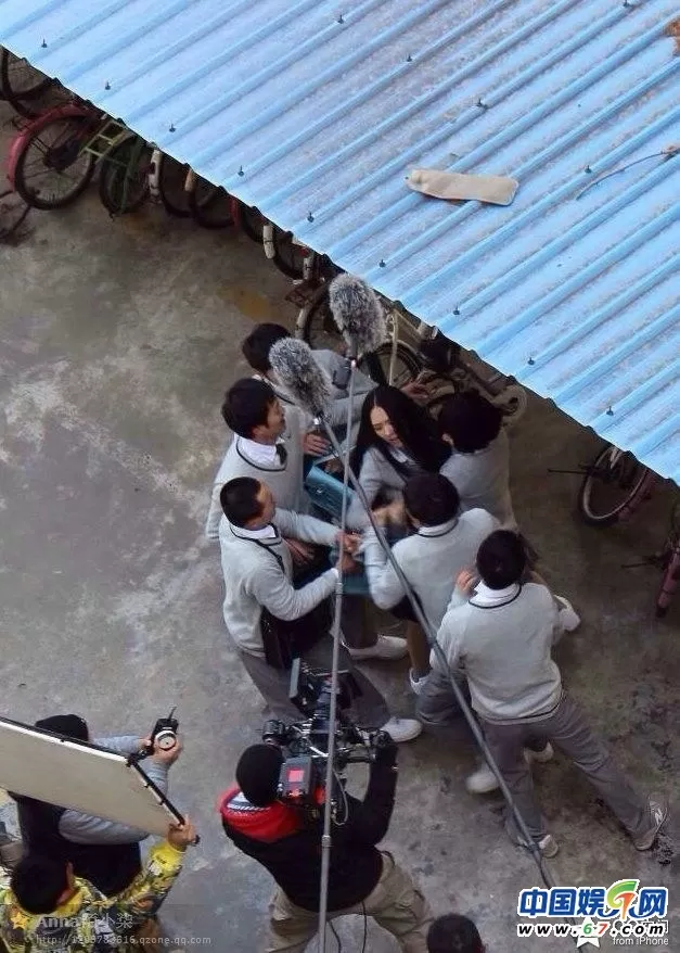 网友曝《小时代3》拍摄现场