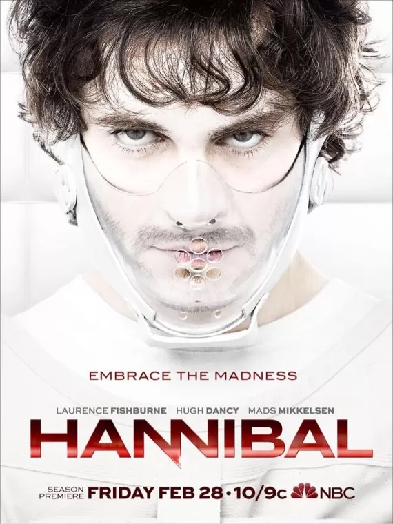 Hannibal season 2 poster 570x760 Hannibal Season 2 Poster and Premiere Date Revealed
