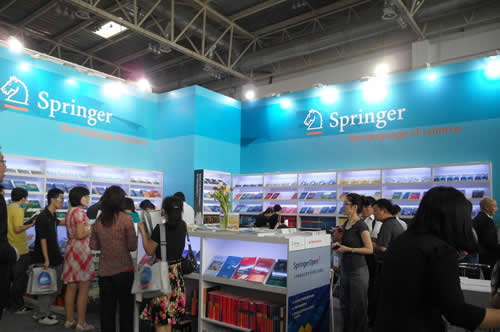 Springer出版社参加第十八届北京国际图书博览会