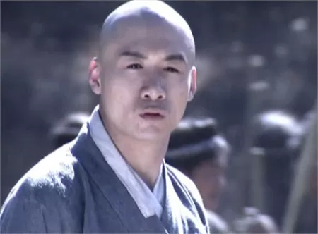 胡军版《天龙八部》中的高虎，饰演虚竹一角