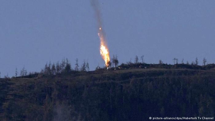 Türkei Syrien Kampfjet Russland Abschuss Grenzgebiet 