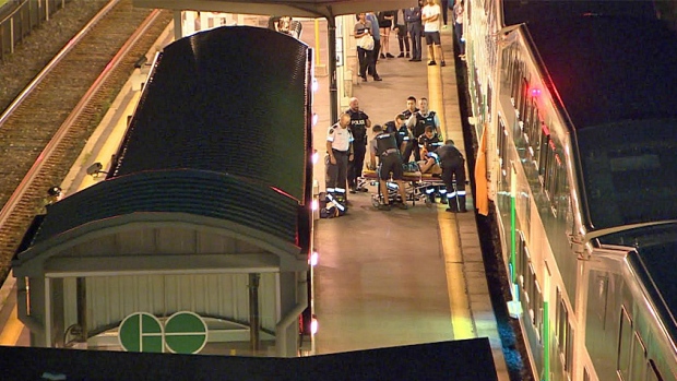 A man who jumped from a moving GO train early Monday is expected to survive. The incident happened just after midnight Monday near Danforth Go station.