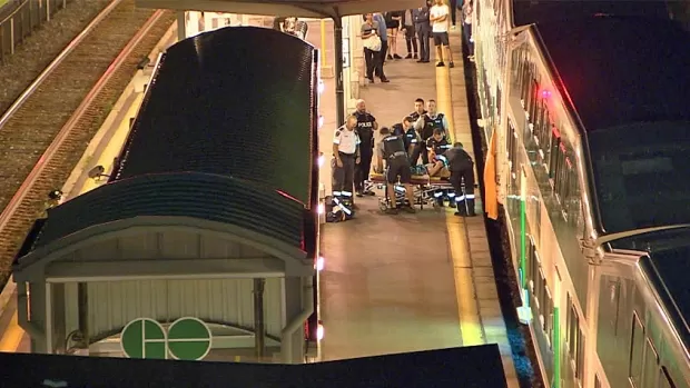 A man who jumped from a moving GO train early Monday is expected to survive. The incident happened just after midnight Monday near Danforth Go station.