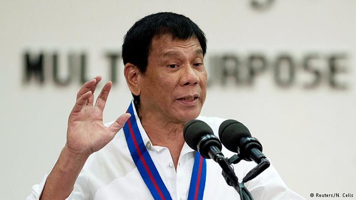 Philippinen Präsident Rodrigo Duterte