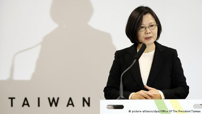 Taiwan Präsidentin Tsai Ing-wen