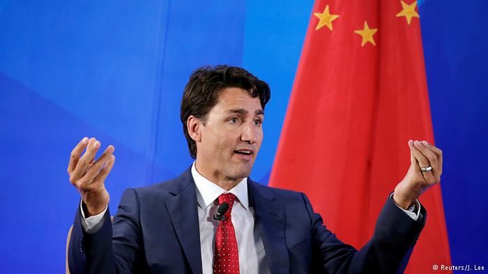 Kanada Justin Trudeau Premierminister zu Besuch in China