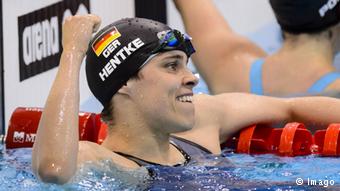 London Schwimm EM Franziska Hentke