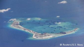 China Konflikt im Südchinesischen Meer Spratly Inseln