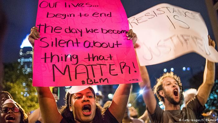 USA Polizei erschießt Afro-Amerikaner in North Carolina - Proteste