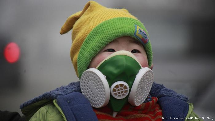 China Atemschutzmasken in Peking