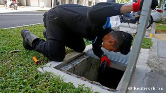 Singapur Bekämpfung von Stechmücken und Zika Virus (Reuters/E. Su)