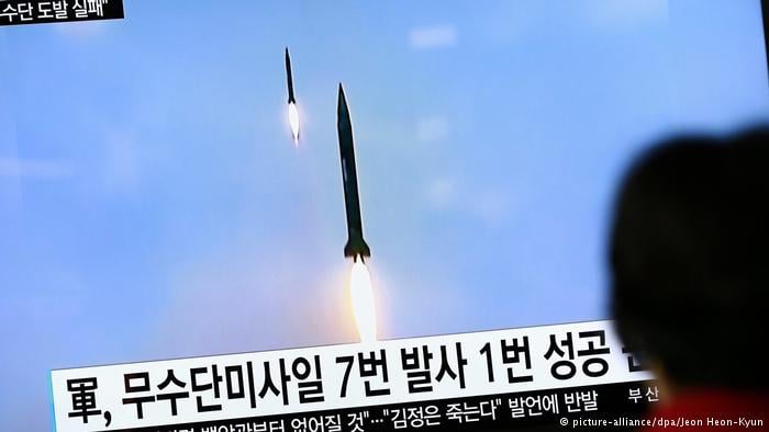 North Korea failed ballistic missile launch (picture-alliance/dpa/Jeon Heon-Kyun)