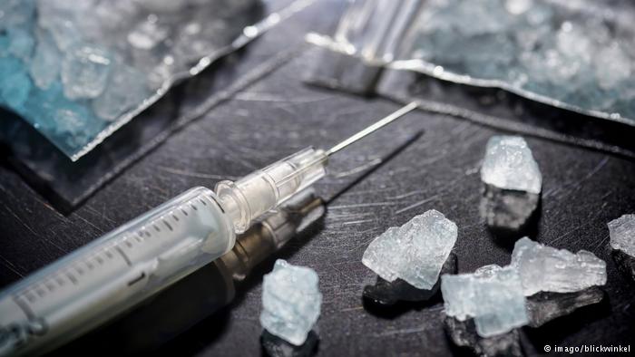 Droge Methamphetamin Crystal Meth (imago/blickwinkel)