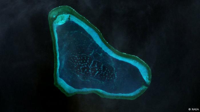 Scarborough-Riff im Südchinesischen Meer (NASA)