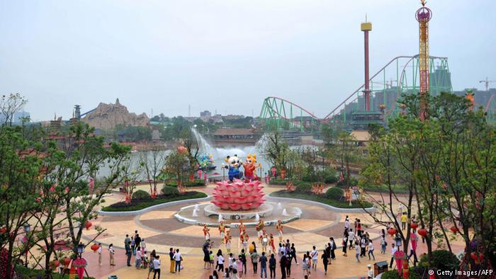 China Vergnügungspark Wanda City in Nanchang (Getty Images/AFP)