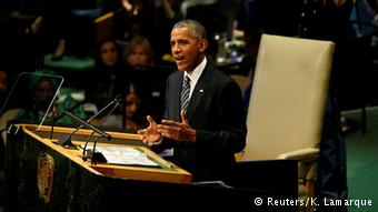 New York UN Generalversammlung Rede Obama (Reuters/K. Lamarque)