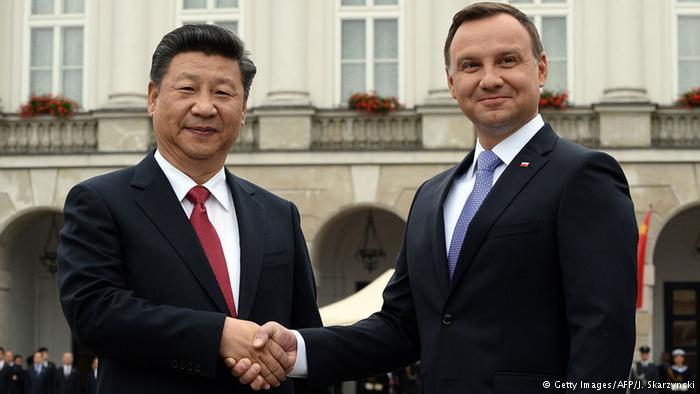 Polen Andrzej Duda empfängt Xi Jinping in Warschau (Getty Images/AFP/J. Skarzynski)