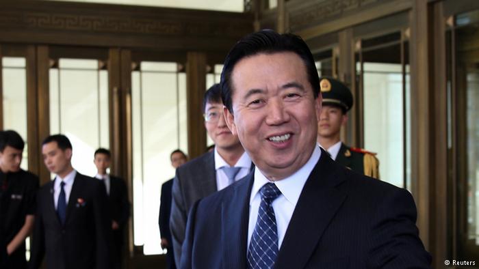 China Peking Meng Hongwei, Chinese Vice Public Security Minister (Ausschnitt) (Reuters)