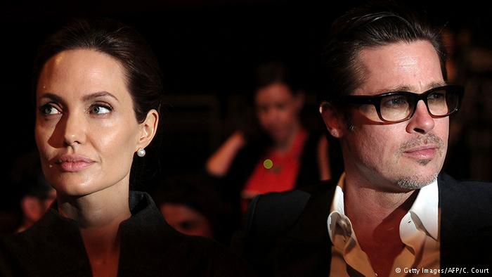 London Angelina Jolie Brad Pitt (Getty Images/AFP/C. Court)