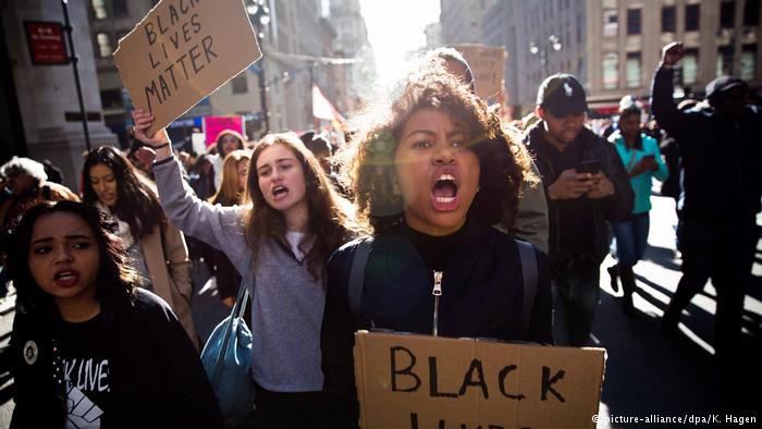 USA Anti-Trump-Proteste in New York (picture-alliance/dpa/K. Hagen)