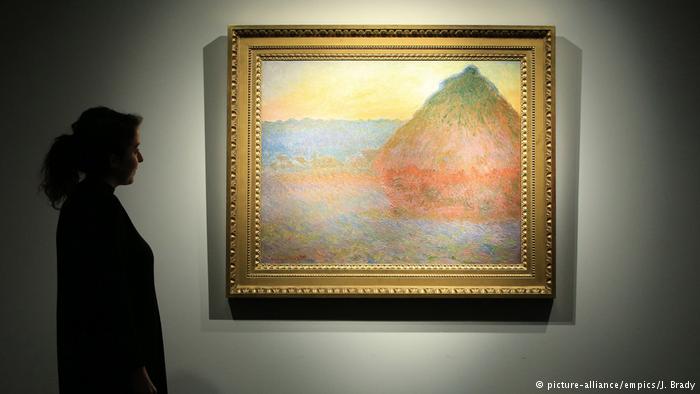 New York Christie's Auktion Claude Monet's Meule (picture-alliance/empics/J. Brady)