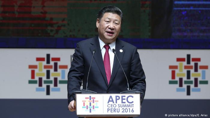 Peru APEC-Gipfel China Xi Jinping (picture alliance/dpa/E. Arias )