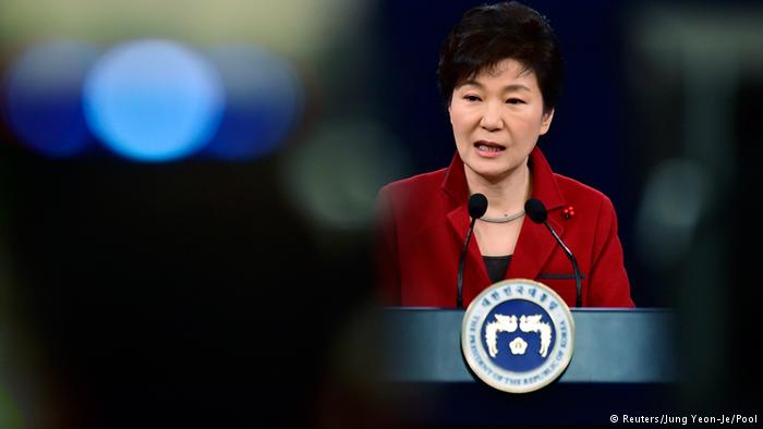 Park Geun-Hye Südkorea Präsidentin Neujahrskonferenz Seoul (Reuters/Jung Yeon-Je/Pool)