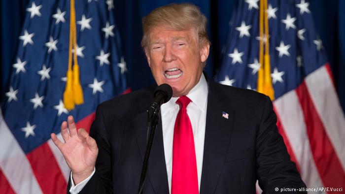 Donald Trump Rede Washington (picture-alliance/AP/E.Vucci)