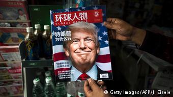 Shanghai Donald Trump und China (Getty Images/AFP/J. Eisele)