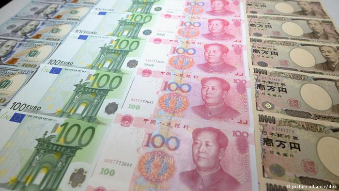 IMF Scheine chinesisches Yuan (picture alliance/dpa)