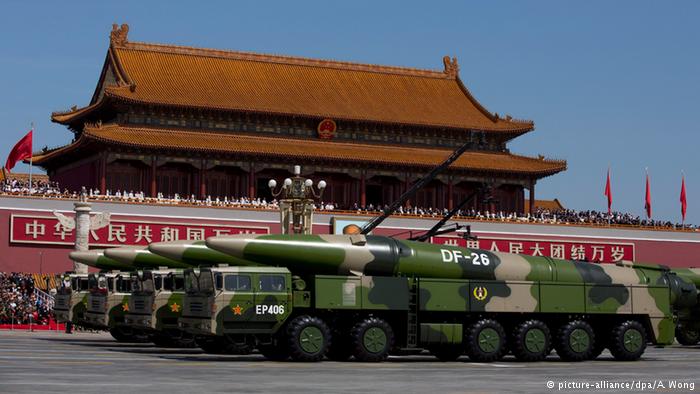 China Militärparade in Peking 70. Jahrestag Ende 2. Weltkrieg (picture-alliance/dpa/A. Wong)