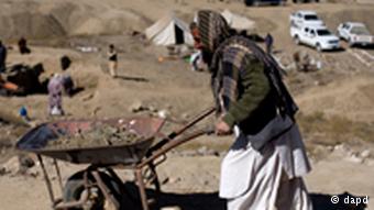 Afghanistan Archäologie Buddhismus Kloster Ruinen in Mes Aynak Ausgrabung Kupfer (dapd)
