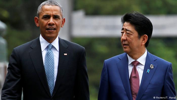 Japan G7-Gipfel Barack Obama und Shinzo Abe in Ise-Shima (Reuters/T. Hanai)