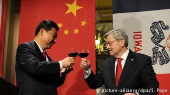 Iowa Besuch Xi Jinping Terry Branstad (picture-alliance/dpa/S. Pope)