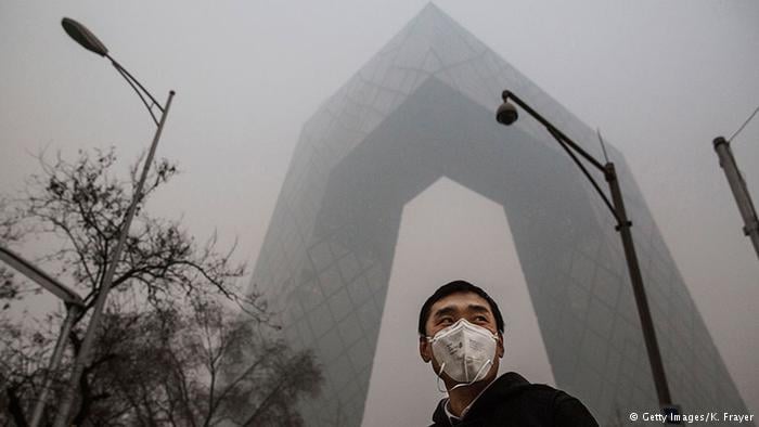 China Atemschutzmasken in Peking (Getty Images/K. Frayer)