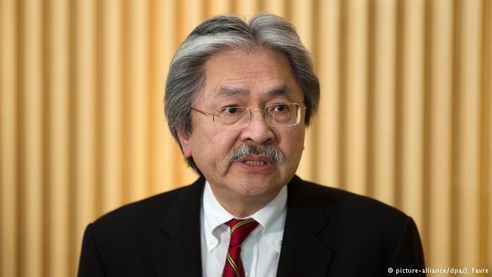 Hong Kong Finanzminister John Tsang (picture-alliance/dpa/J. Favre)