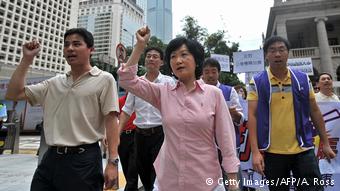 Hong Kong Wahlen Regina Ip Kandidatin (Getty Images/AFP/A. Ross)