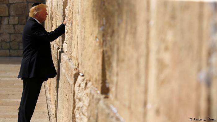 Israel US-Präsident Donald Trump Besuch der Klagemauer in Jerusalem (Reuters/J. Ernst)