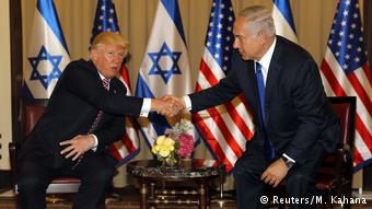 Israel Donald Trump & Benjamin Netanjahu (Reuters/M. Kahana)