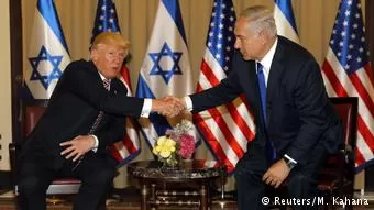 Israel Donald Trump & Benjamin Netanjahu (Reuters/M. Kahana)