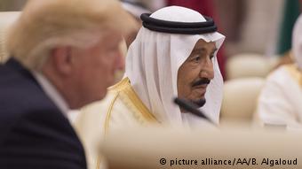 Saudi Arabien Trump und König Salman bin Abdulaziz Al Saud (picture alliance/AA/B. Algaloud)