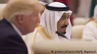 Saudi Arabien Trump und König Salman bin Abdulaziz Al Saud (picture alliance/AA/B. Algaloud)