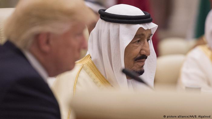 Saudi Arabien Trump und König Salman bin Abdulaziz Al Saud (picture alliance/AA/B. Algaloud)