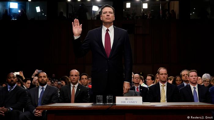 USA Anhörung James Comey, früherer FBI-Direktor (Reuters/J. Ernst)