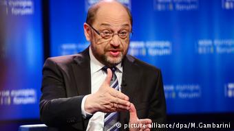Internationales Europaforum Martin Schulz (picture alliance/dpa/M.Gambarini)