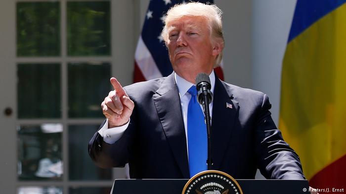 USA Donald Trump Pressekonferenz in Washington (Reuters/J. Ernst)