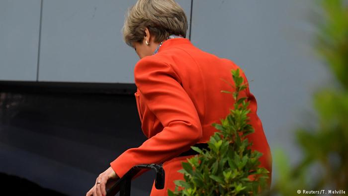 Großbritannien Wahlen 2017 – Wahlausgang - Theresa May (Reuters/T. Melville)
