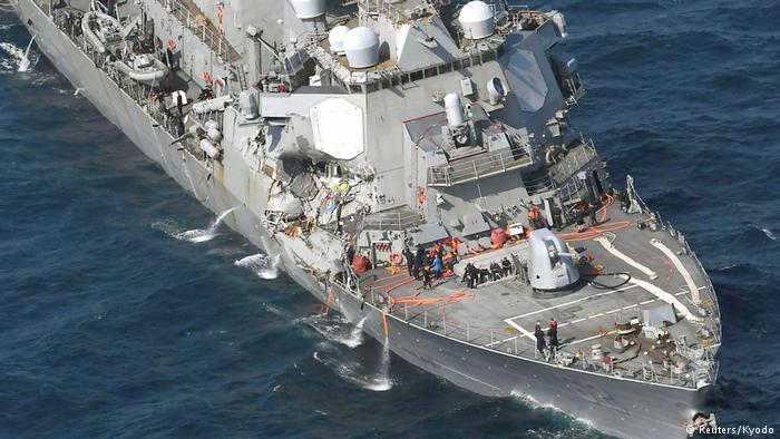 US Navy Zerstörer (Reuters/Kyodo)