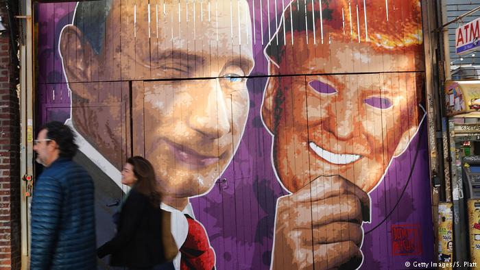 USA Mural Putin Trump in Brooklyn (Getty Images/S. Platt)